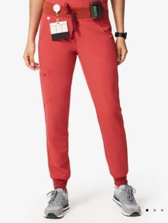 Figs Pants - Figs Zamora Jogger Scrub Pants Clay XS Petite
